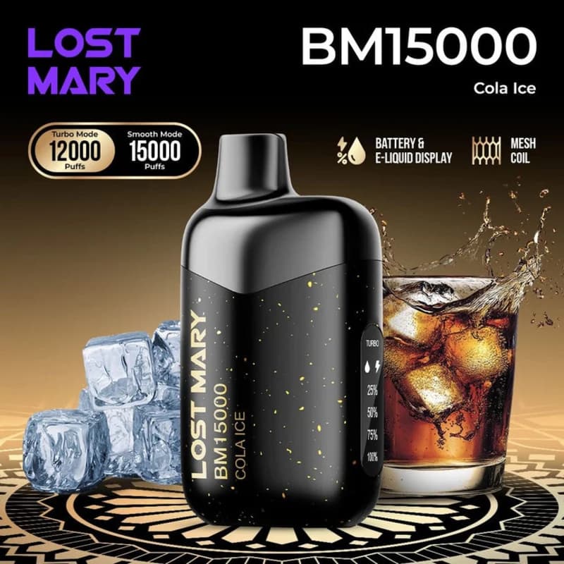 Cola Ice - Lost Mary BM15000 Cola Ice - Lost Mary BM15000 - Dally Vapes