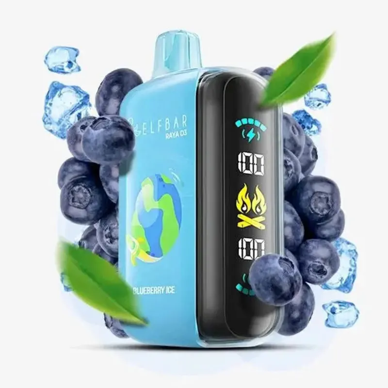 Blueberry Ice - Elf Bar Raya 25000 puffs Blueberry Ice - Elf Bar Raya 25000 puffs - Dally Vapes