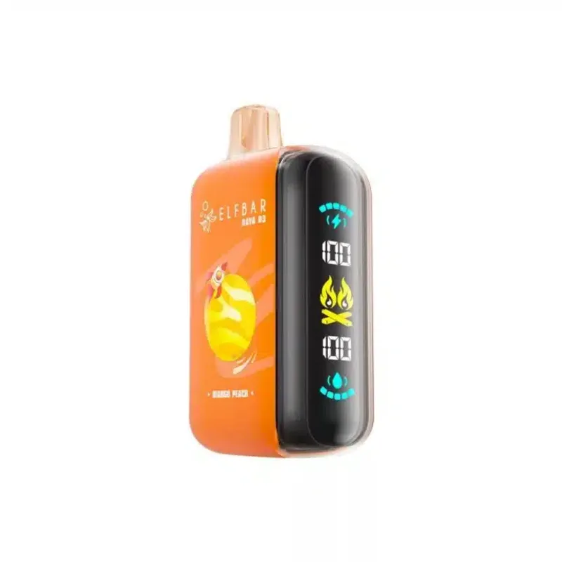 Mango Peach - Elf Bar Raya D3 25000 Puffs Mango Peach - Elf Bar Raya D3 25000 Puffs - Dally Vapes