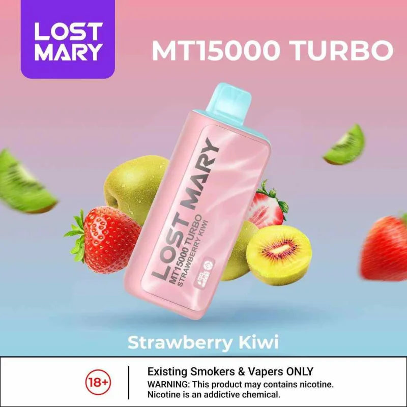 Strawberry Kiwi - Lost Mary MT 15000 Puffs Strawberry Kiwi - Lost Mary MT 15000 Puffs - Dally Vapes