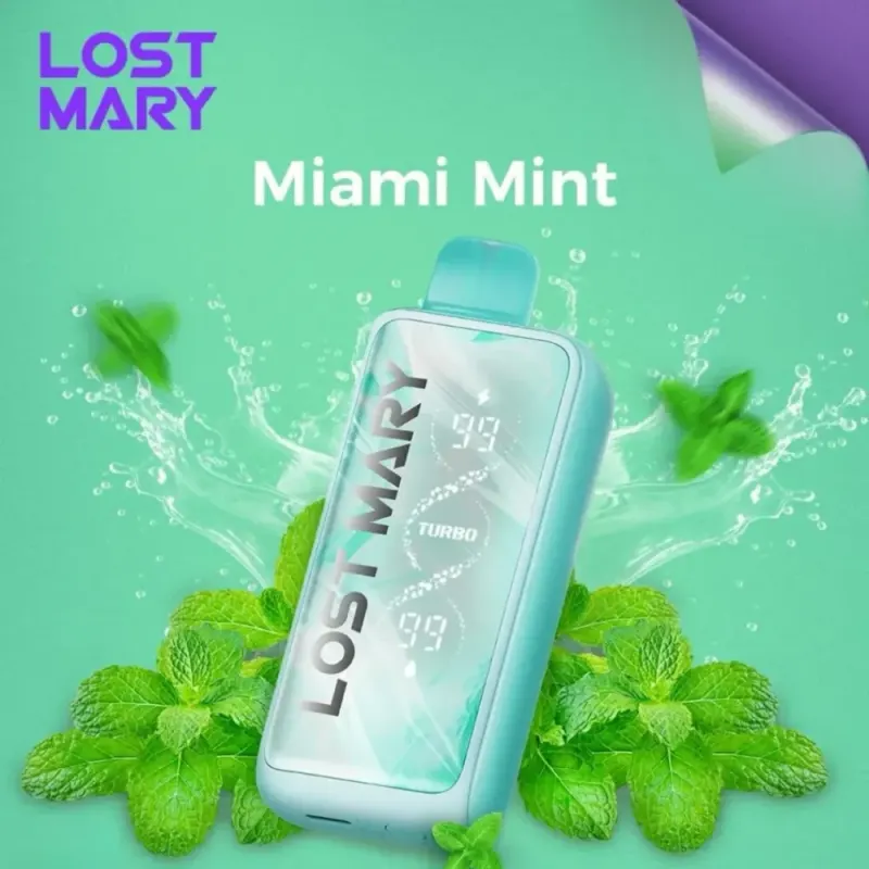 Miami Mint - Lost Mary MT 35000 Puffs Miami Mint - Lost Mary MT 35000 Puffs - Dally Vapes