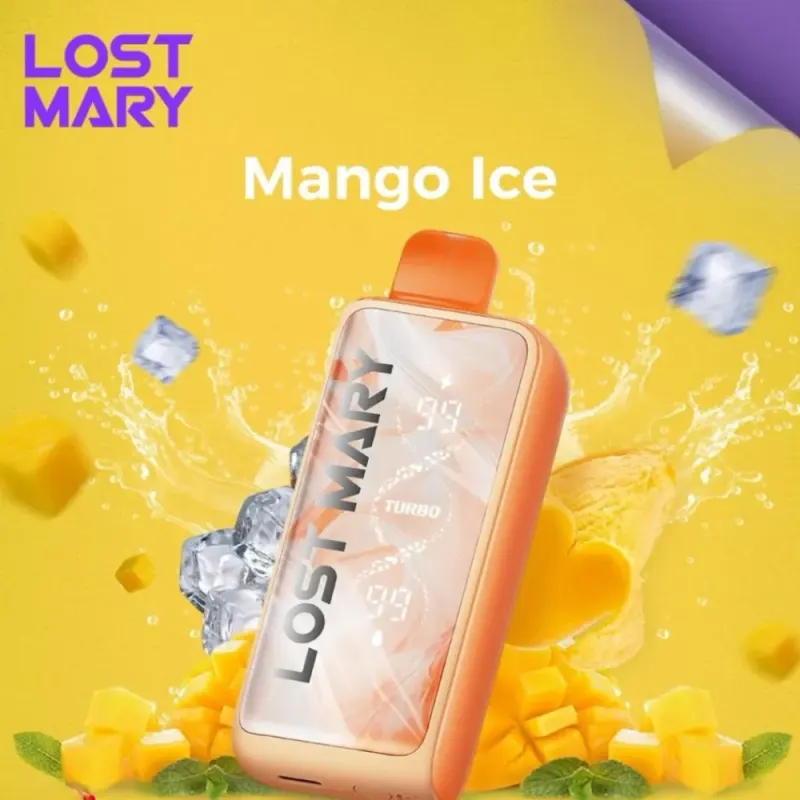 Mango Ice - Lost Mary MT 35000 Puffs Mango Ice - Lost Mary MT 35000 Puffs - Dally Vapes
